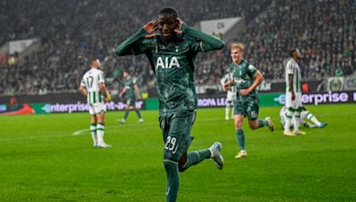 Tottenham make it two from two in Europa League with hard-fought win in Budapest