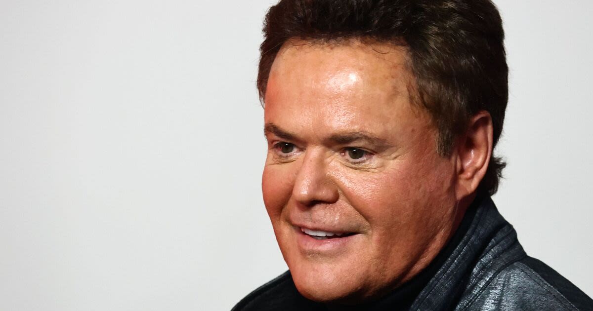 Donny Osmond says it's 'truly an honour' as he achieves major career milestone