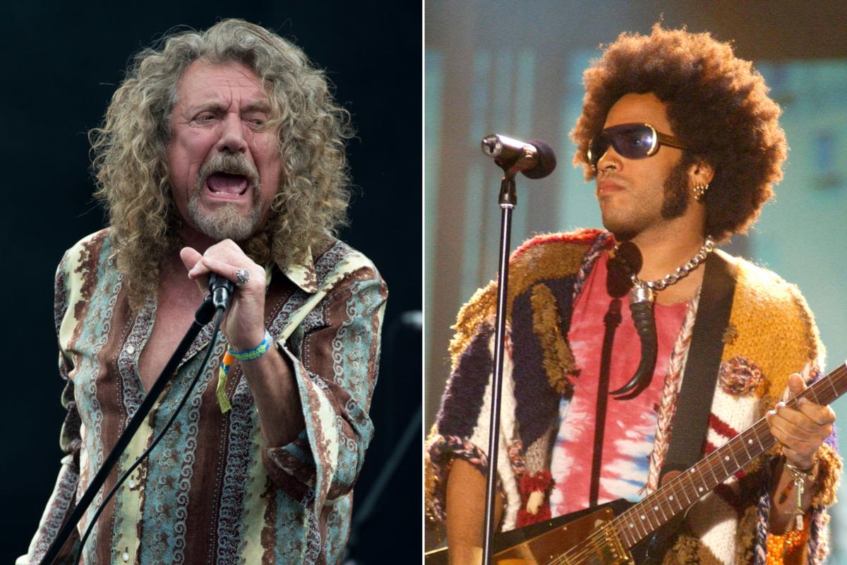 Why Robert Plant Yelled at Lenny Kravitz to 'F—ing Wake Up'