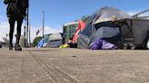 Encampment on sidewalk between South Lake Union, Seattle Center to be cleared Wednesday