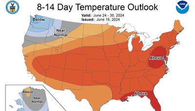 Tuesday weather outlook: Extreme heat and, yes, some snow and below-freezing temperatures