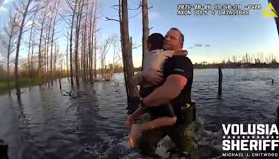 Florida deputy dashes into pond to save missing 5-year-old boy with autism: 'I got him!'