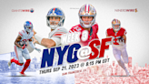 Giants vs. 49ers: Time, television, radio and streaming schedule