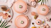 Le Creuset’s latest collection is pretty in pink… or Pêche