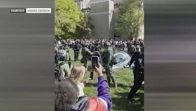 33 arrested at IU during protest in support of Palestine