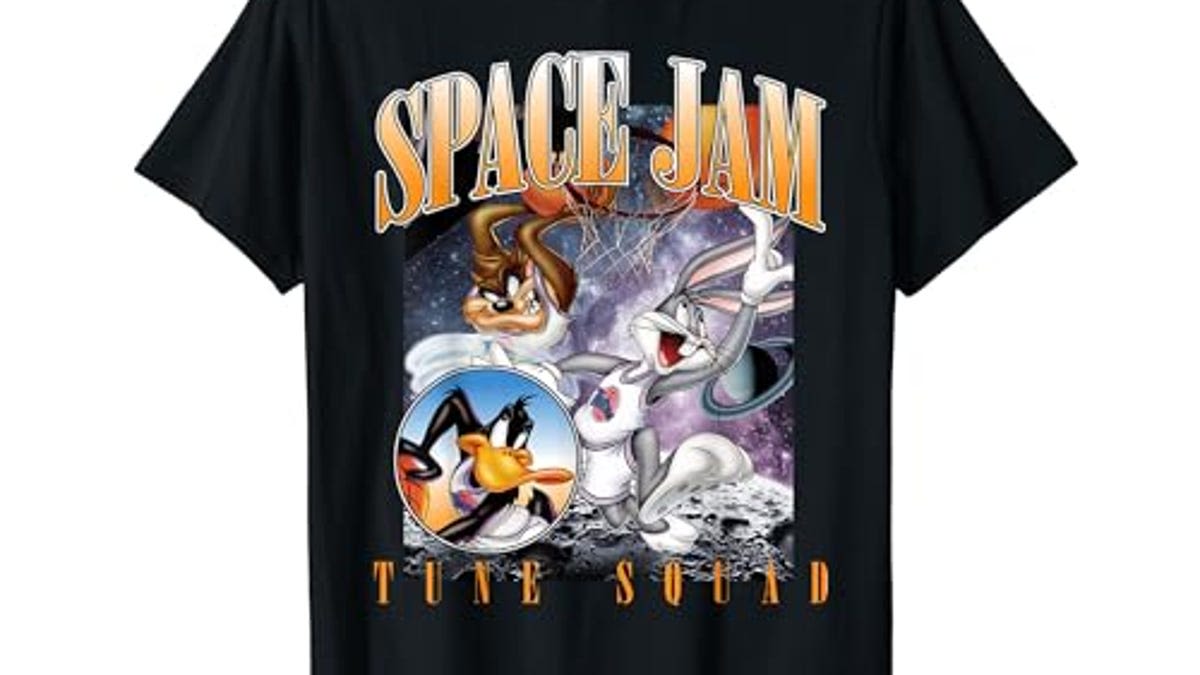 Space Jam Tune Squad Vintage T-Shirt, Now 15% Off