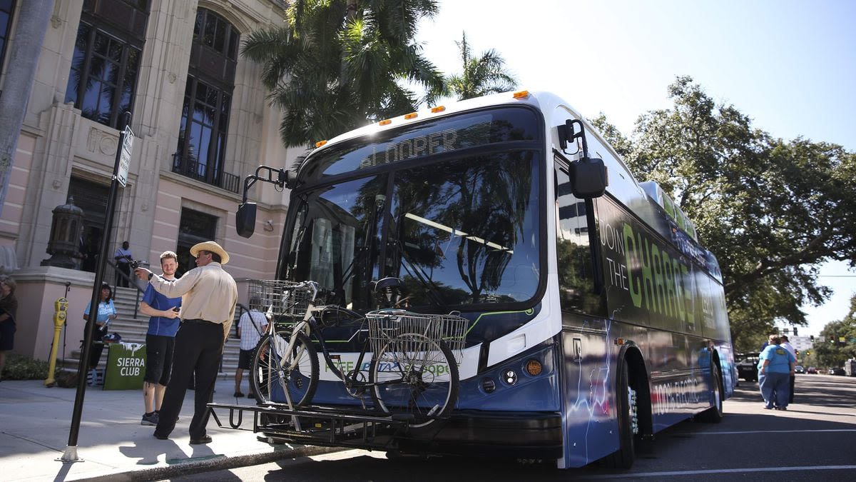 Pinellas County transit to receive largest grant to date for electric buses