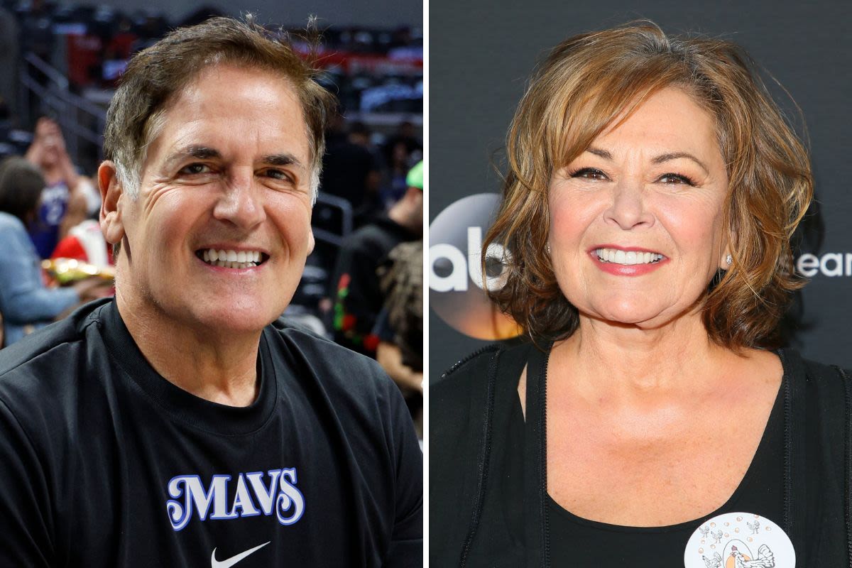 Mark Cuban, Roseanne Barr get into spat over Kamala Harris, Tim Walz