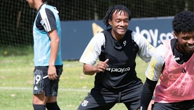 Juan Guillermo Cuadrado entrenó con Medellín, pero los hinchas no quedaron contentos