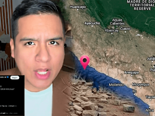 ¡Mejor que Fernando Llanos! 'El chico de las noticias' es elogiado por TikTok en madrugada tras sismo en Arequipa