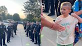 Kentucky Police Support Fallen Officer’s 5-Year-Old Son On First Day of Kindergarten