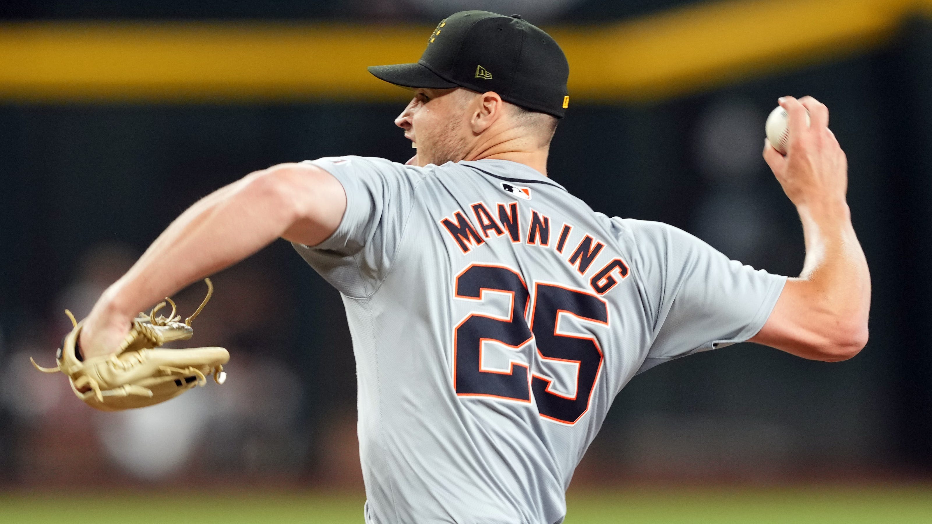 Detroit Tigers RHP Matt Manning suffers right lat strain with Triple-A Toledo