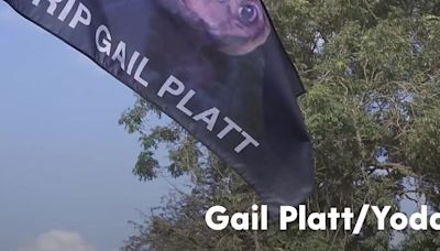 From Palestine to Gail Platt - the flags of Glastonbury 2024