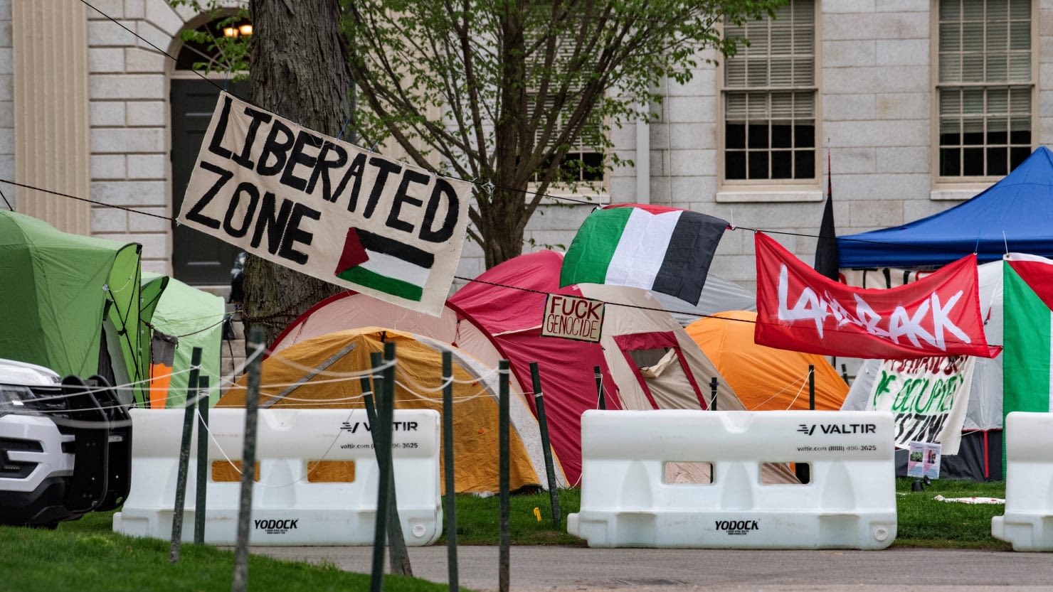 Harvard Pro-Palestine Protests May Be Approaching a Whimpery End