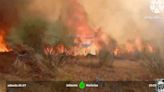 Los bomberos intentan extinguir dos incendios forestales, en Víznar y Talaván, declarados en las últimas 24 horas