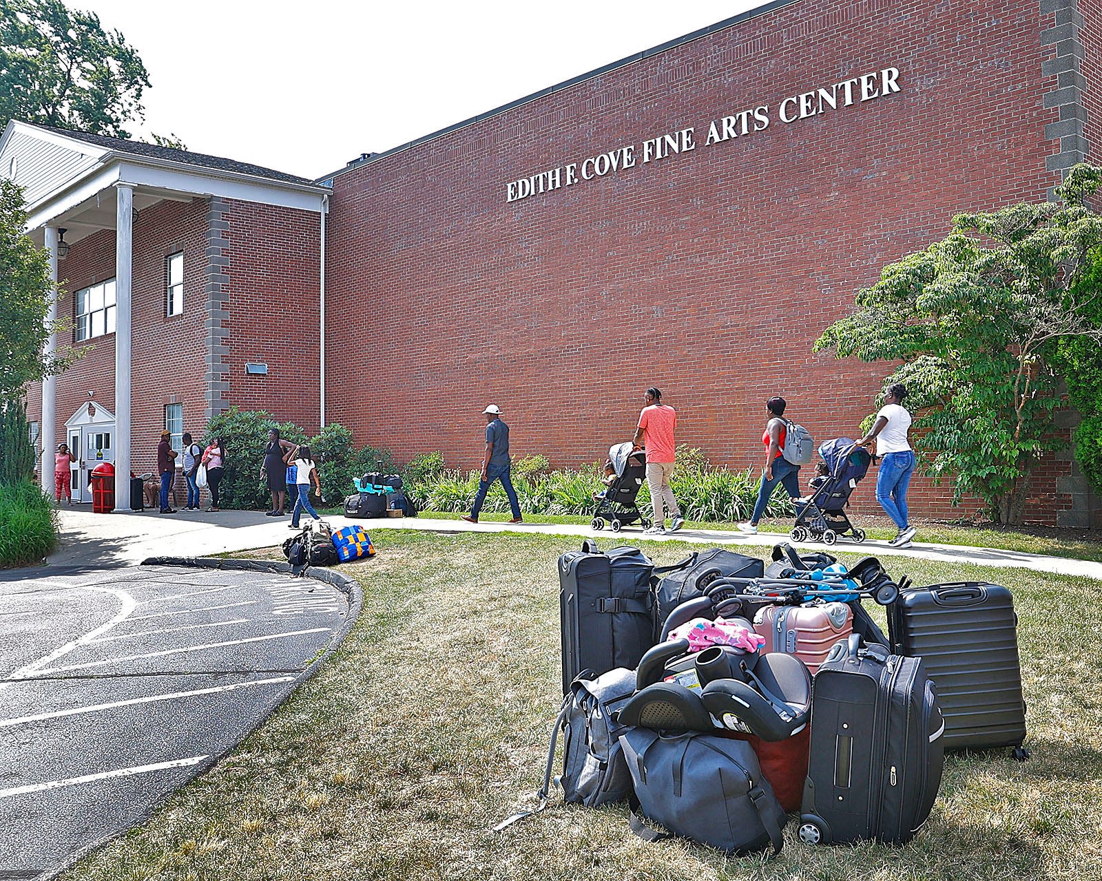 Tensions rise at ENC's migrant shelter in Quincy as homeless families are asked to leave