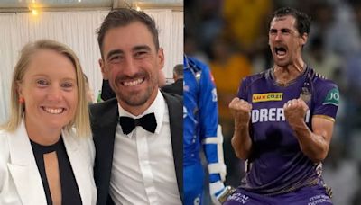 Couple goals: Mitchell Starc brings out his best vs MI as Alyssa Healy watches along