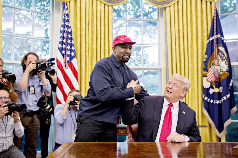 Former White House Staffer Says Trump Wanted Kanye West to Perform Church Service on White House Lawn