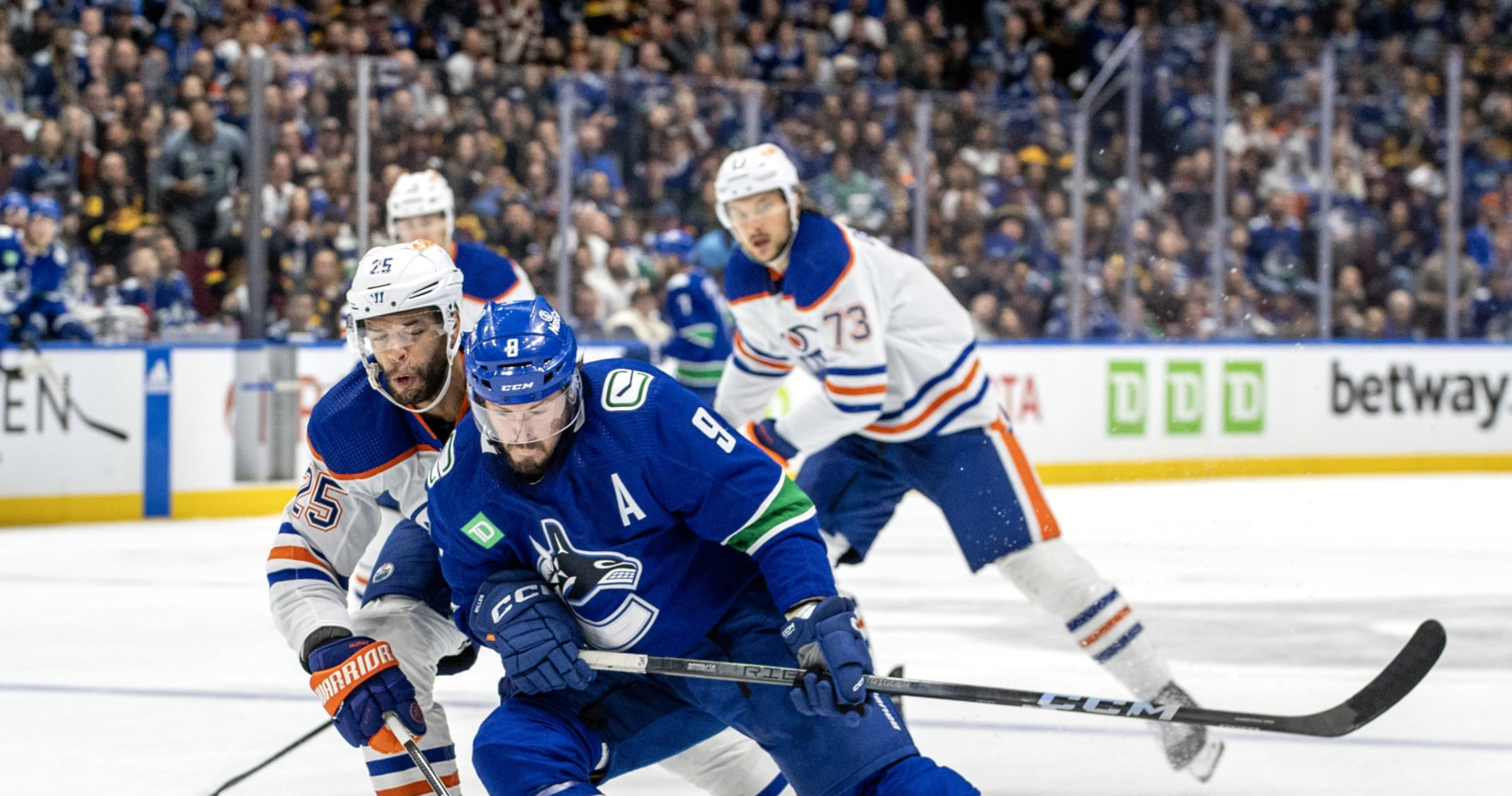 Canucks Win Game 5 vs. Oilers as NHL Fans Hail J.T. Miller's Game-Winning Goal