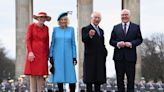 King and Queen put French fiasco behind them and arrive in Germany for first state visit of reign