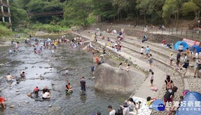 桃園夏日親子戲水 首選「宇內溪戲水區」開放