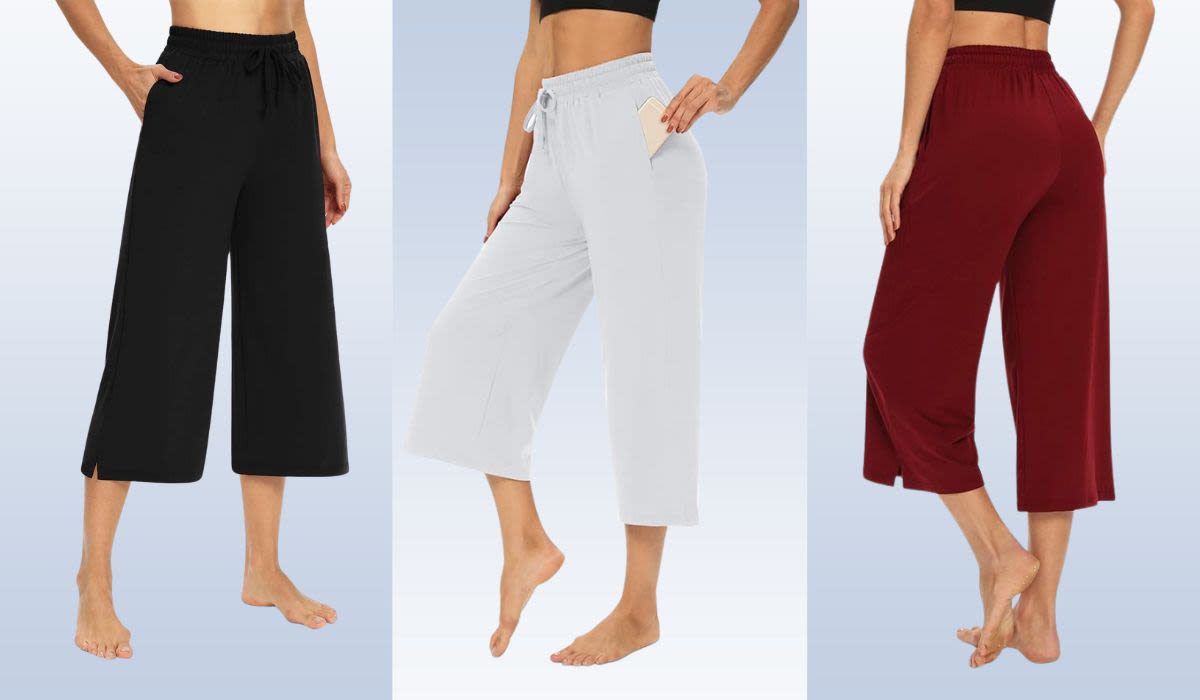 'Loose fitting without being frumpy' These comfy capri pants are down to $22