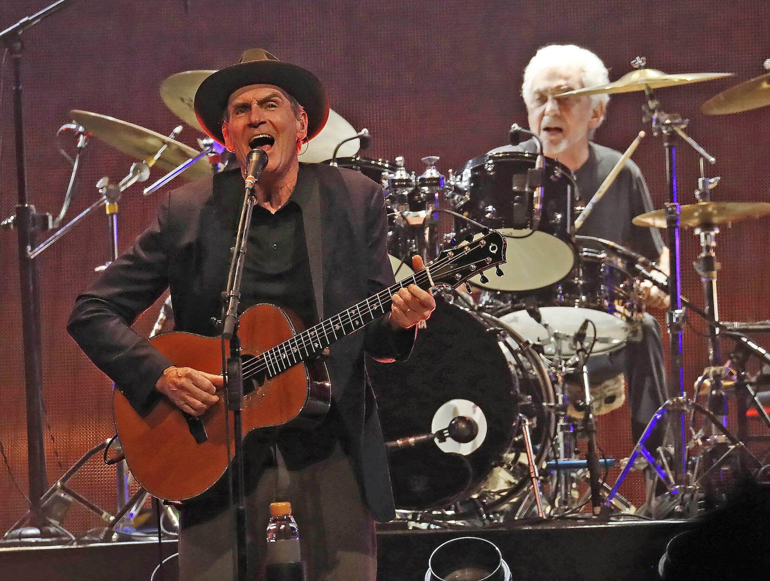 James Taylor concert delight, exit frustration