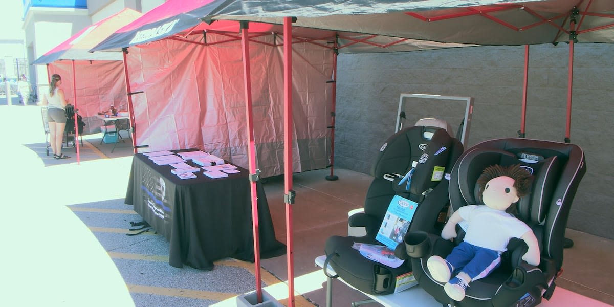 Lincoln Police, Lincoln Fire and Rescue host car seat education event