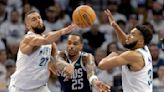Mavericks rally, stun Wolves in Western Conference finals opener