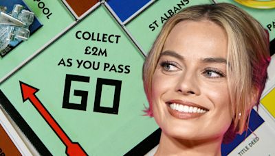 A la cárcel por un crimen cinematográfico: Margot Robbie produce una película sobre el juego Monopoly