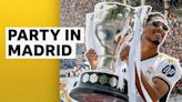 Real Madrid celebrate La Liga title with bus parade