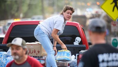 A complicated relief effort unfolds in North Carolina in the face of tough terrain, collapsed communications and a ticking clock