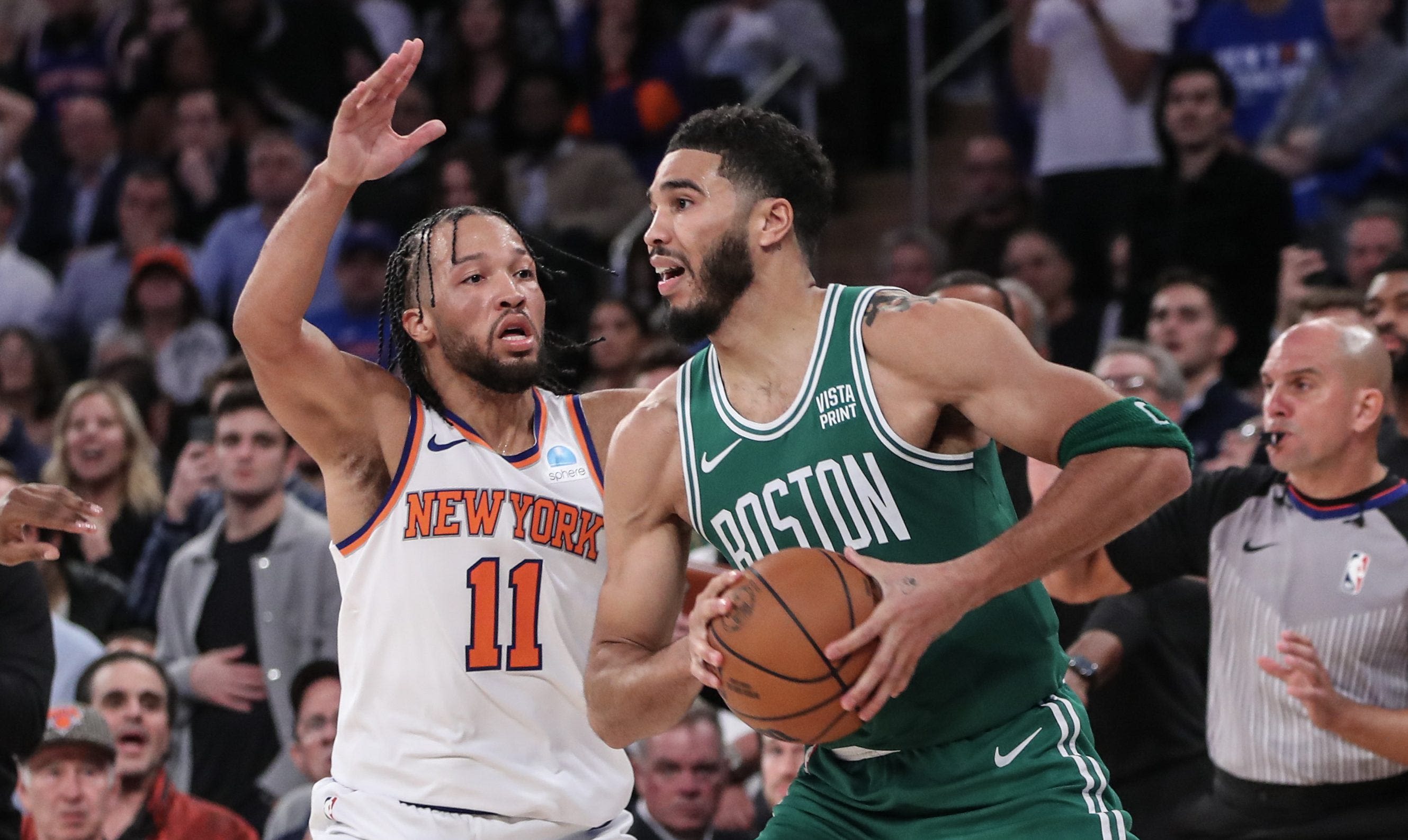 What makes New York Knicks fans so sure their team is a threat to the Boston Celtics?