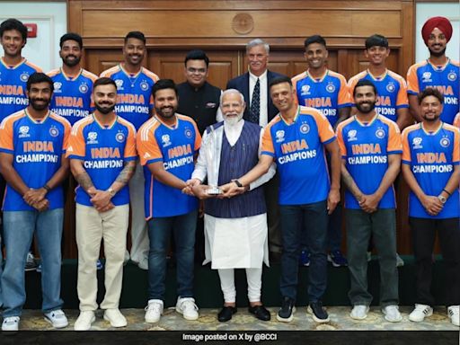 PM Narendra Modi Decides Against Touching T20 WC Trophy, Gesture Wins Hearts | Cricket News