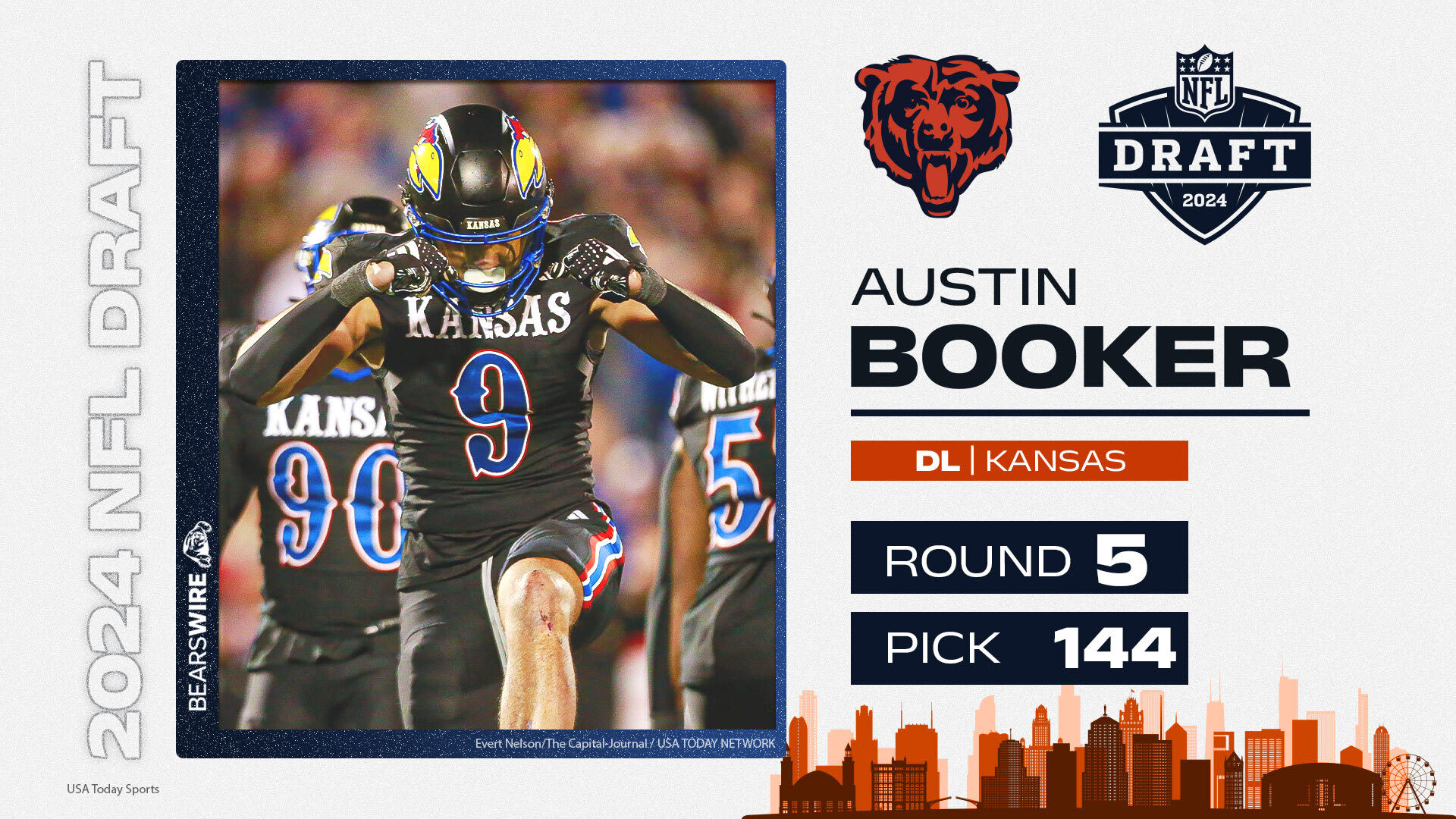 Chicago Bears rookie analysis: EDGE Austin Booker