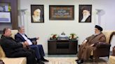 Leader of Lebanon's Hezbollah holds talks with senior Hamas and Palestinian Islamic Jihad figures