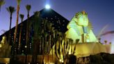 Poolside Las Vegas dust devil stirs up chaos at Luxor