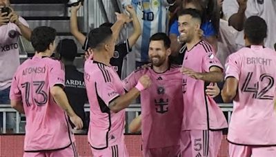 El Inter Miami vence al Nashville 3-1 con gol de Busquets