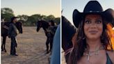 Anitta vive tremendo susto con un caballo durante la grabación del ‘La Tóxica’ con Alejandro Fernández