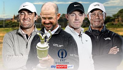 The Open - storylines to follow: Rory McIlroy, Scottie Scheffler, Tiger Woods and English hopes at Royal Troon