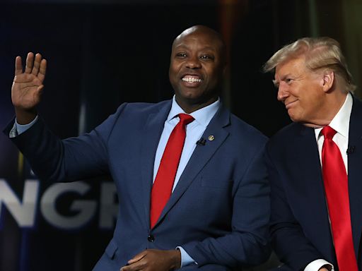 Tim Scott confronted about Donald Trump VP rumors