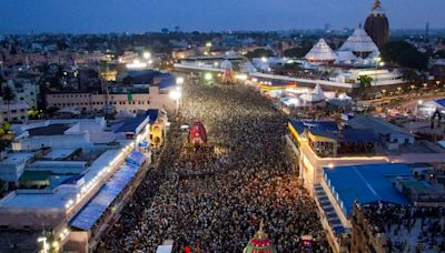 Rath Yatra 2024: Millions Pull Massive Chariots From Puri Jagannath Towards Gundicha Temple | WATCH