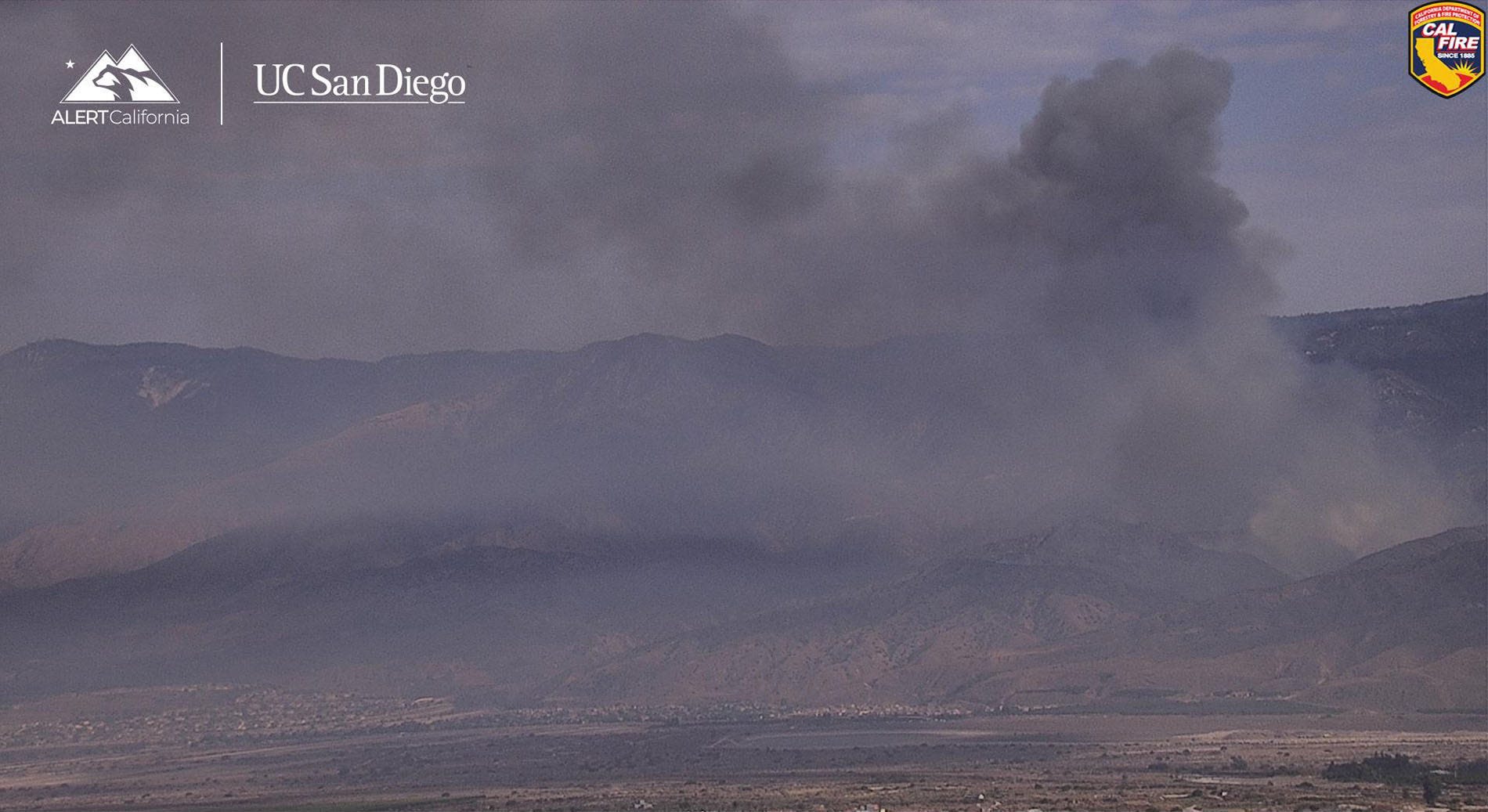 Line Fire exceeds 1,100 acres in San Bernardino County