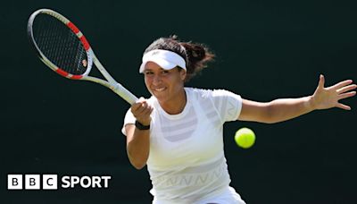 Wimbledon 2024: Heather Watson 'just wasn't good enough' in first-round loss