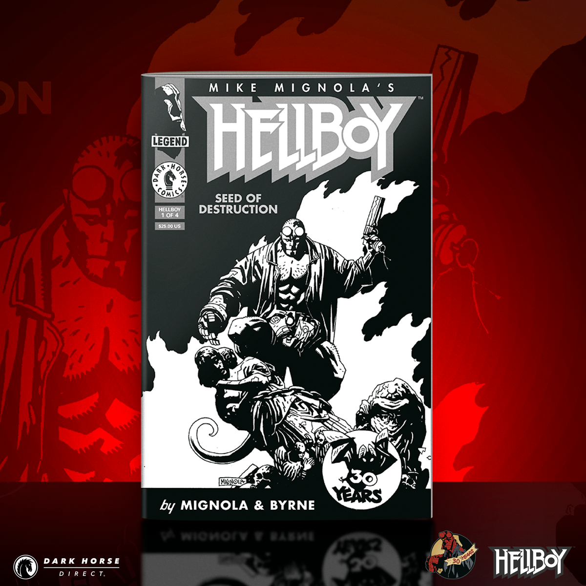 Celebrate 30 Years of Hellboy with These Comic-Con Exclusives