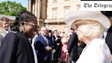 King hosts celebrity guests at first Buckingham Palace garden party