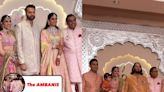 Anant-Radhika Wedding: Ambani Clan Arrives at Grand Mandap; Netizens Take Dig at Akash for Wearing Sports Shoes