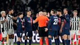Champions League VAR official stood down after controversial penalty against Newcastle in PSG match