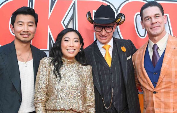 Awkwafina, John Cena, Paul Feig and Simu Liu Step Out for Star-Studded L.A. Premiere of “Jackpot!”