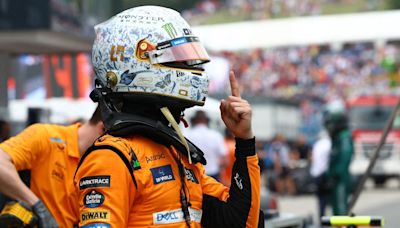 Hungarian GP: Lando Norris takes pole as McLaren seal front-row lockout